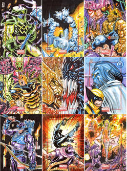 MARVEL UNIVERSE SKETCH CARDS RH blk 2