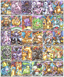 Pokemon Sketchcards for Typhoon