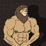 Big Muscle Lion