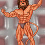Maned Lion: Shirtless