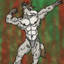 Spotted Hyena: Shirtless