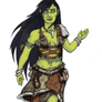 Female Orc 4 - Rhonya Steelheart