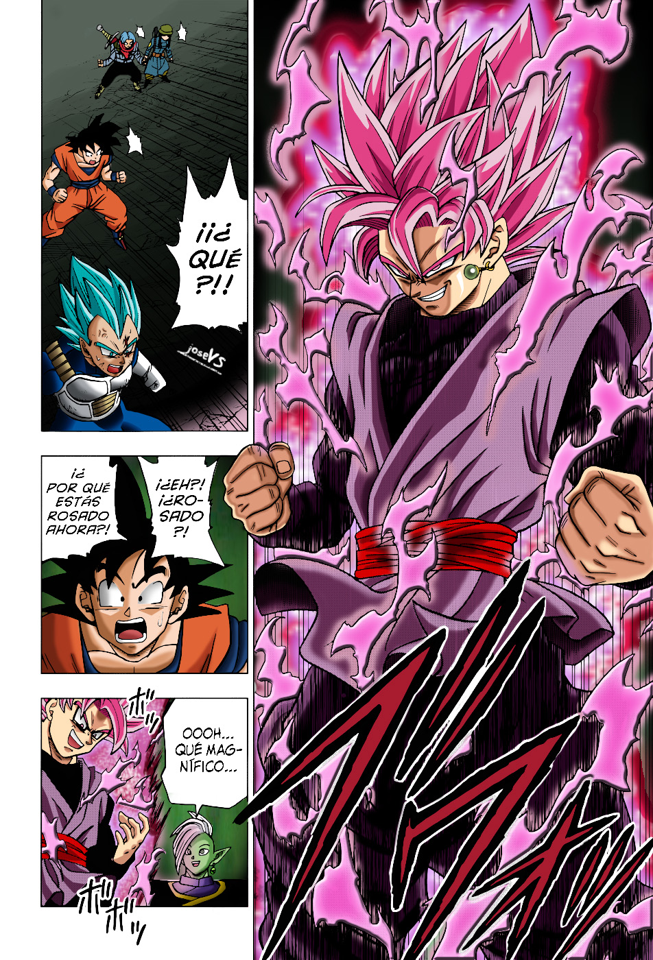 Goku Black SSJ rose DBS manga 20 by MoniG02 by MoniG02 on DeviantArt