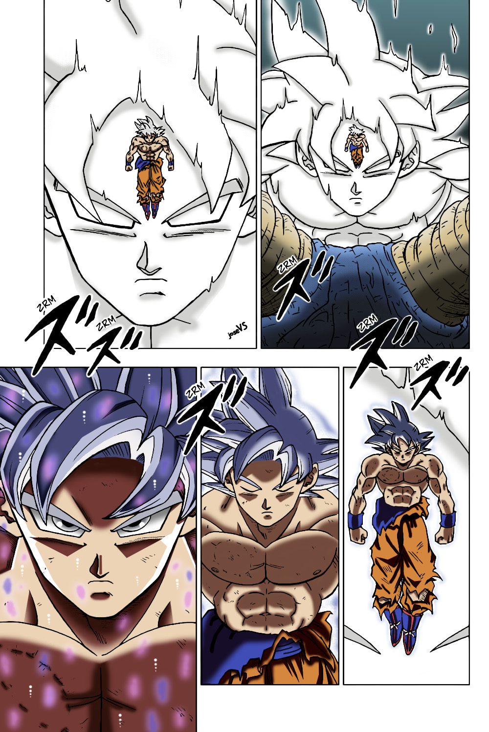 Goku MUI Light Ghost DBS manga 66 by MoniG02 by MoniG02 on DeviantArt Goku MUI Light Ghost DBS manga 66 by MoniG02 by MoniG02 on DeviantArt