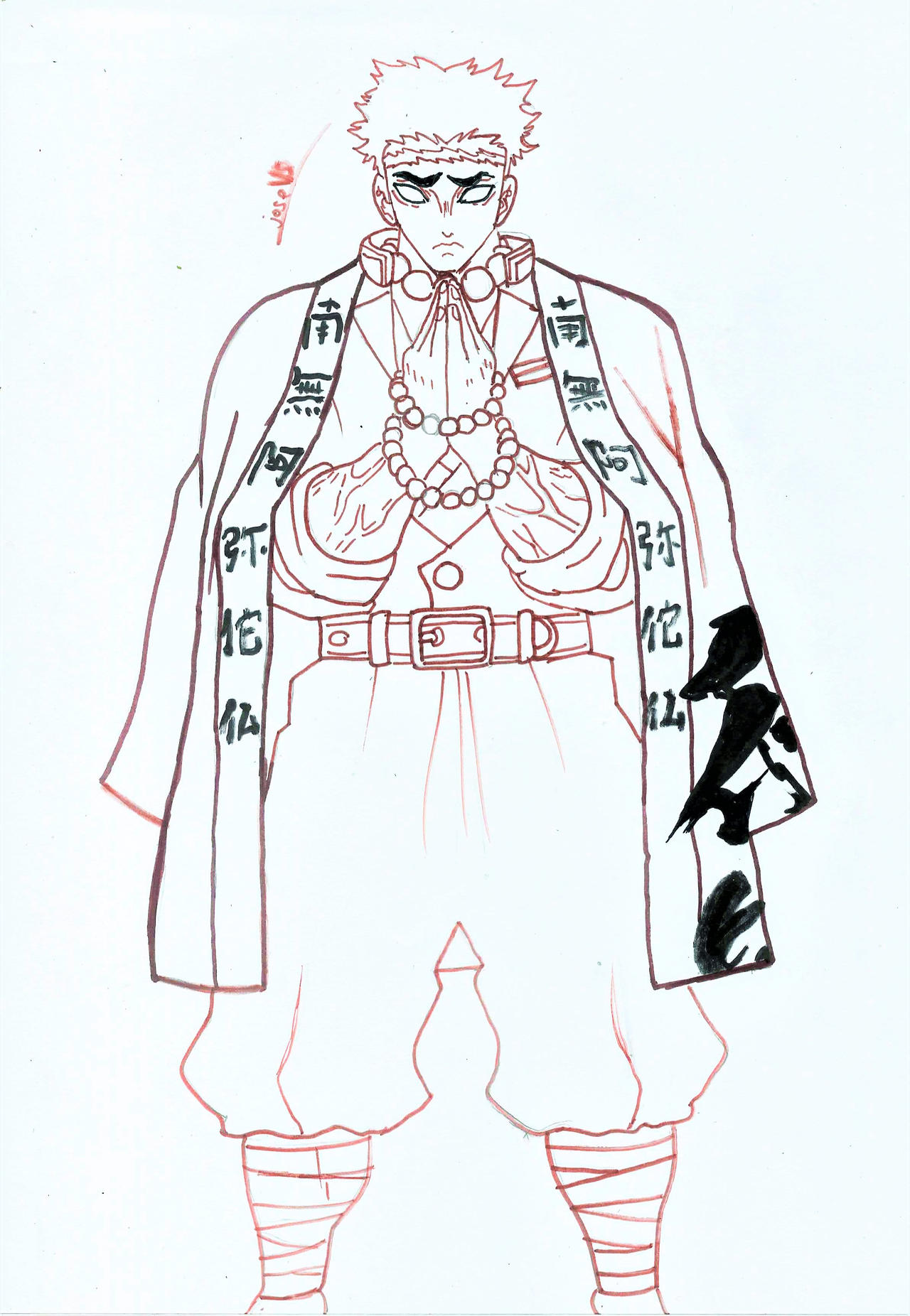 Gyomei Himejima inktober#18 by MoniG02 by MoniG02 on DeviantArt