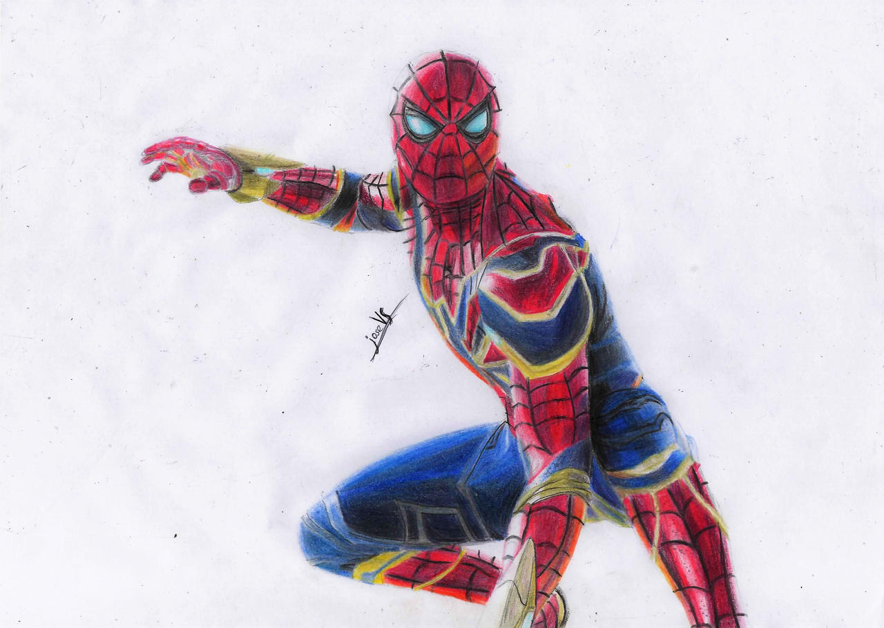 Spiderman No Way Home Realistic Drawing by MoniG02 by MoniG02 on DeviantArt