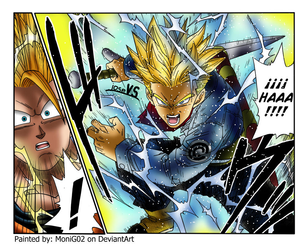 Trunks ssj 2 (rage) DBS manga cap 15 by MoniG02 by MoniG02 on DeviantArt