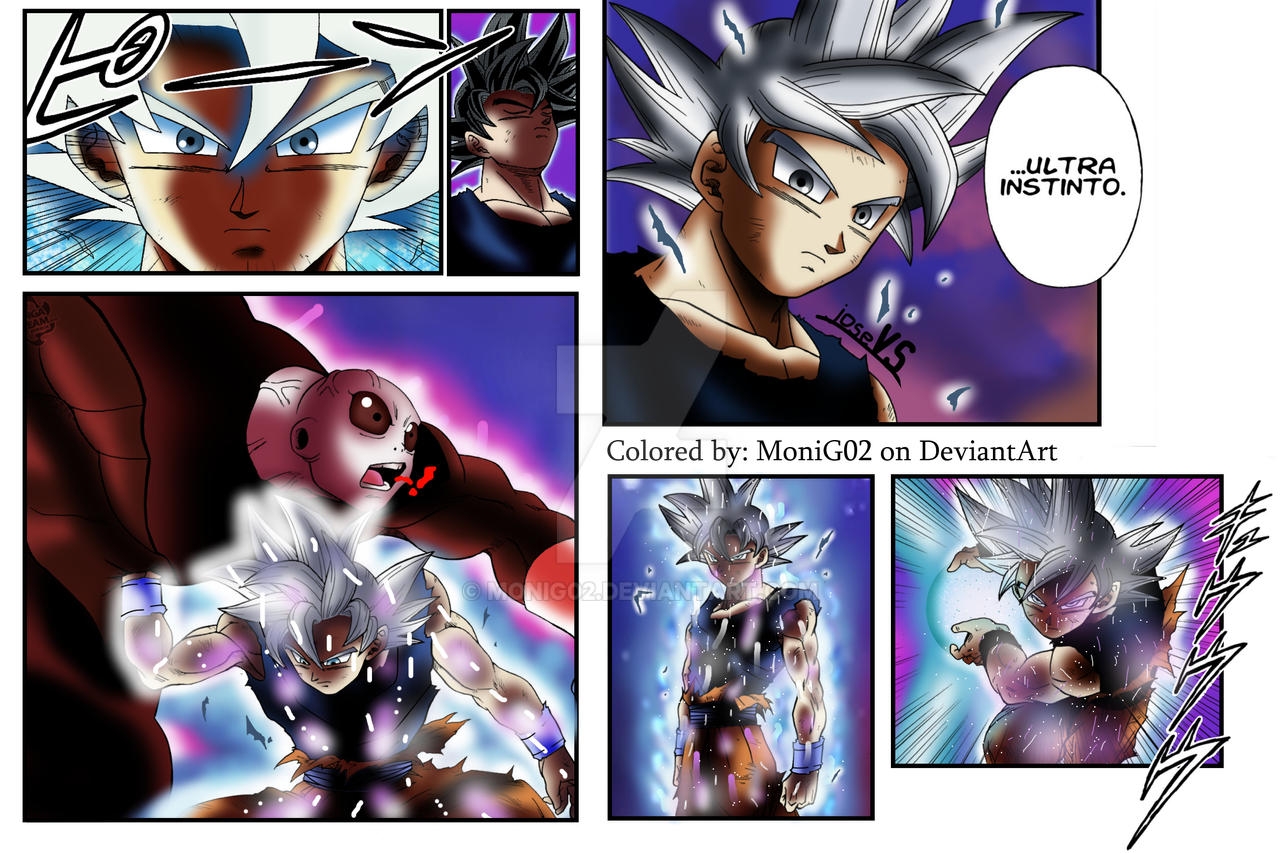 Goku Mastered UI DBS manga 41 by MoniG02 by MoniG02 on DeviantArt
