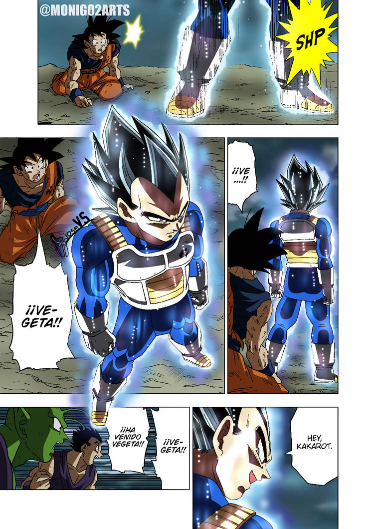 Ui Sign Vegeta What if Vegeta UI Signal DBS manga 60 by MoniG02 on DeviantArt