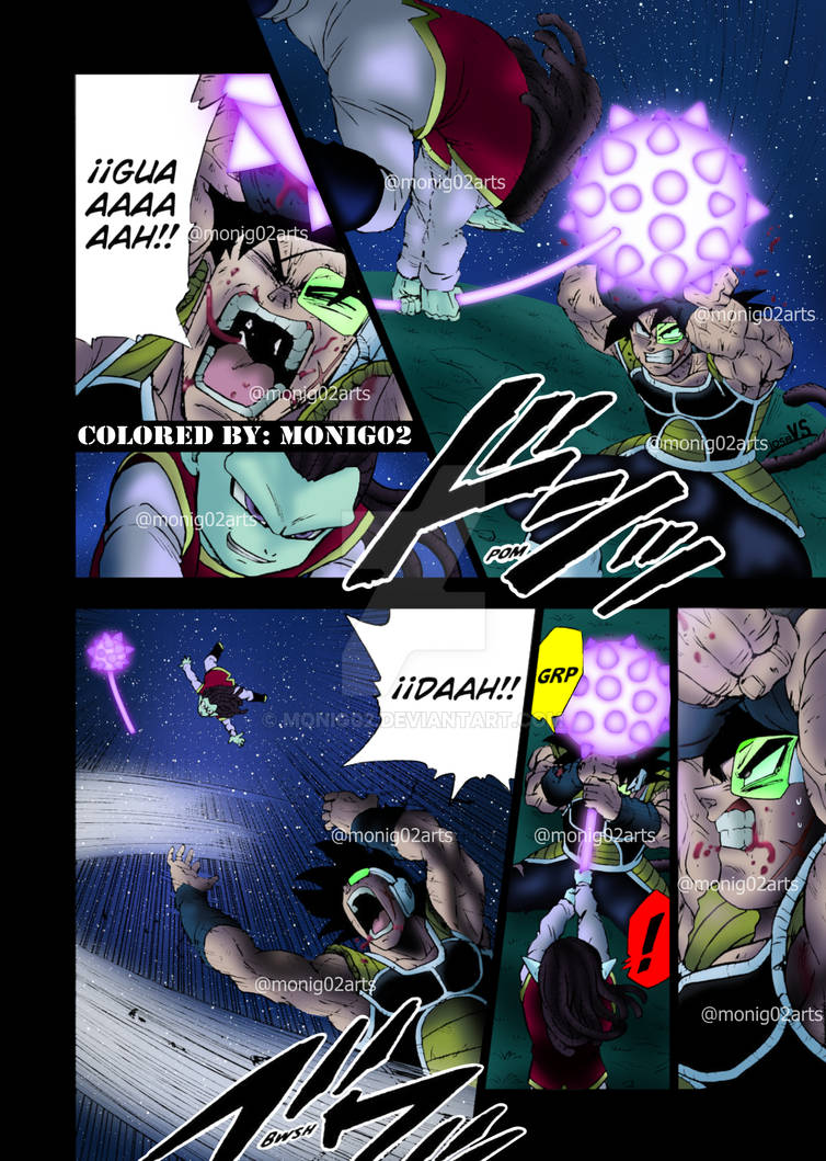 Bardock vs Gas Part 1 DBS manga 83 by MoniG02 by MoniG02 on DeviantArt
