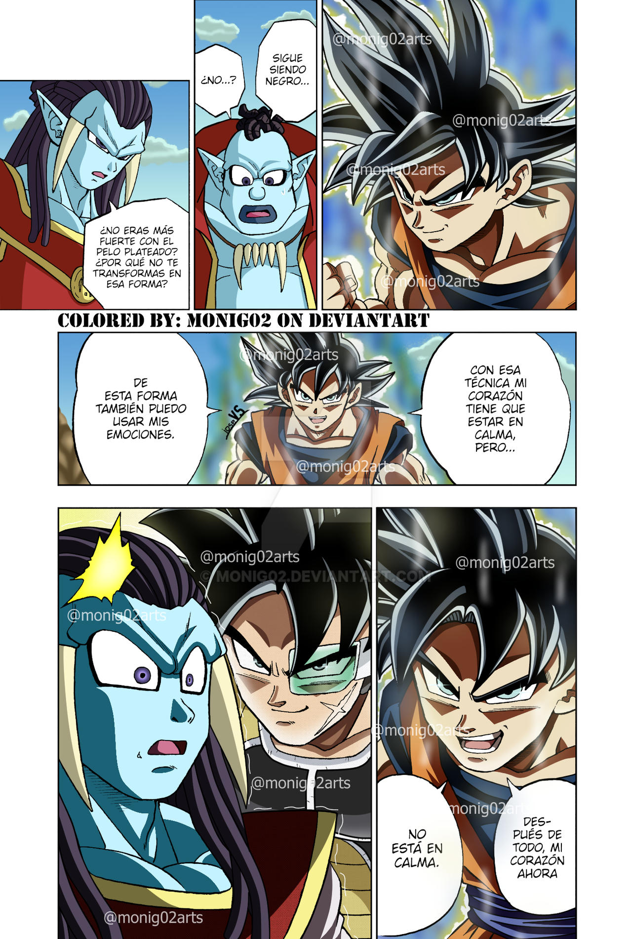 Gas remember Bardock DBS manga 85 by MoniG02 by MoniG02 on DeviantArt