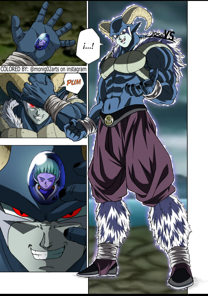 Moro absorbs Merus DBS manga 65 by MoniG02 by MoniG02 on DeviantArt