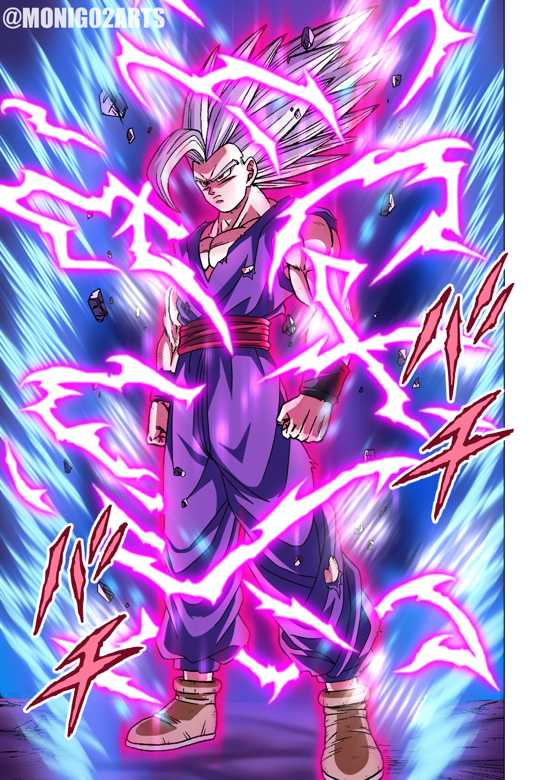 Beast Gohan DBS manga 99 by MoniG02 on DeviantArt
