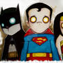 Batman, Superman,Wonder Woman