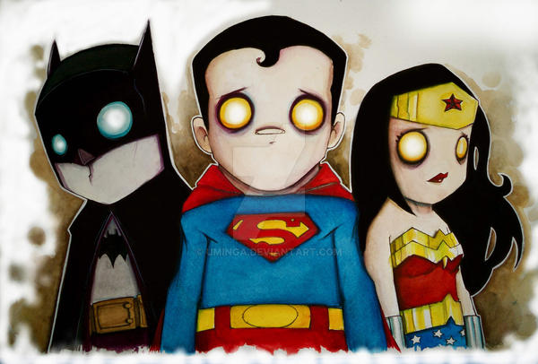 Batman, Superman,Wonder Woman