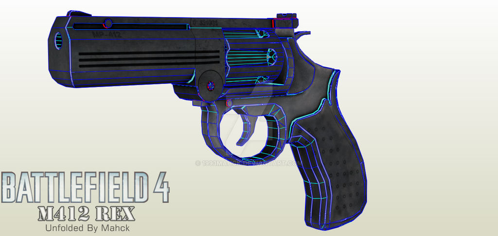 Revolver M412 REX by 1993Mahck on DeviantArt