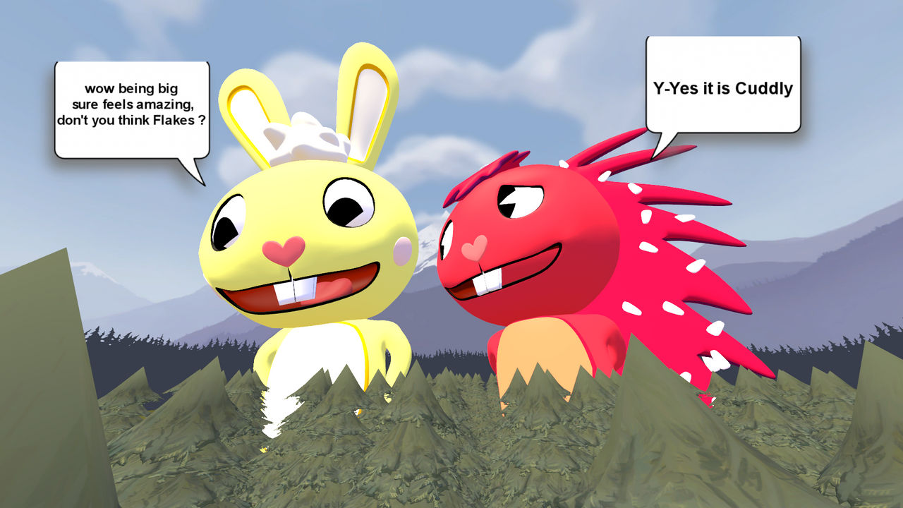 giant porcupine and bunny couple by Htf-growth-fan on DeviantArt