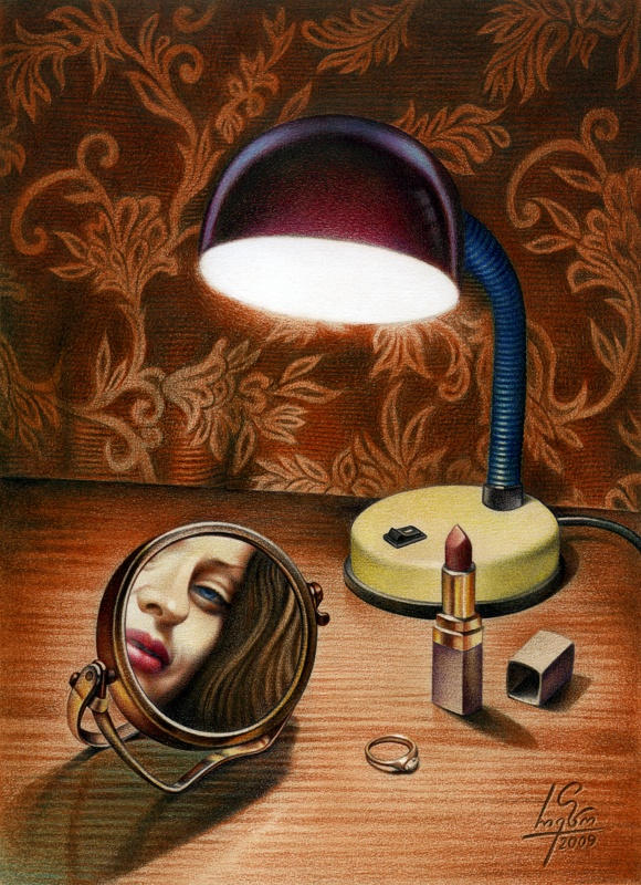 Still Life with a Mirror