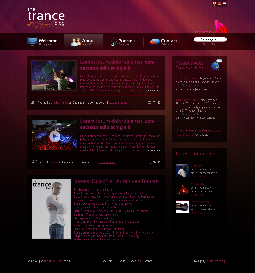 The Trance Blog