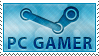 PC Gamer Steam Stamp by KillboxGraphics