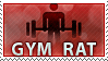 Gym Rat Stamp