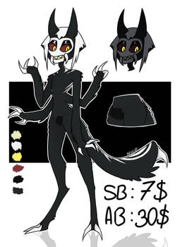 Adoptable Auction - Anthro Scorpion [CLOSED]