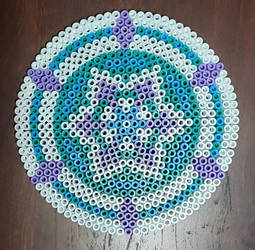 Perler Bead Art - Drink Coaster - #8