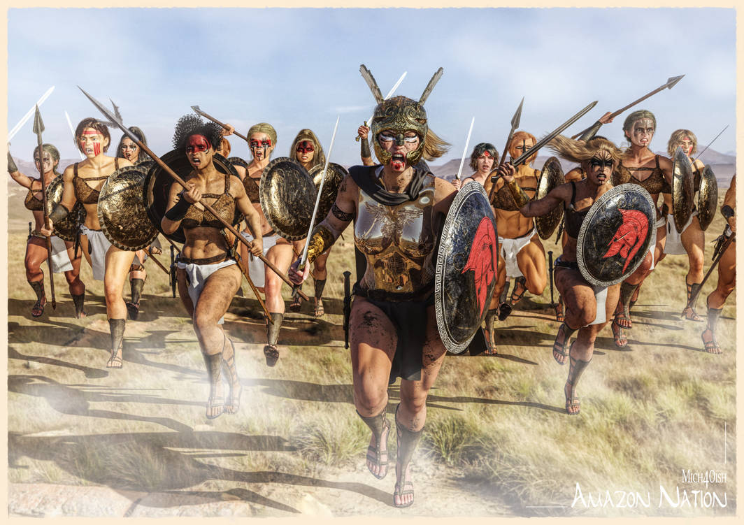 Amazons-Attack by mich40ish on DeviantArt