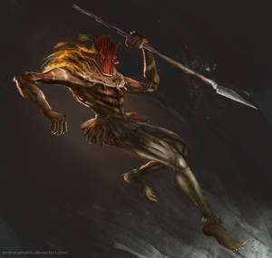 Cave Huntsman by PedroCampello Cave Huntsman by PedroCampello