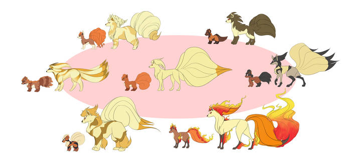 Ninetails - Crossbreed Pokemon Meme