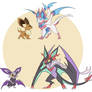 Pokemon Crossbreed - Sylveon and Noivern