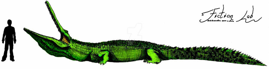 Stomatosuchus Inermis Scale By Kawekaweau On DeviantArt stomatosuchus-inermis-scale-by-kawekaweau-on-deviantart