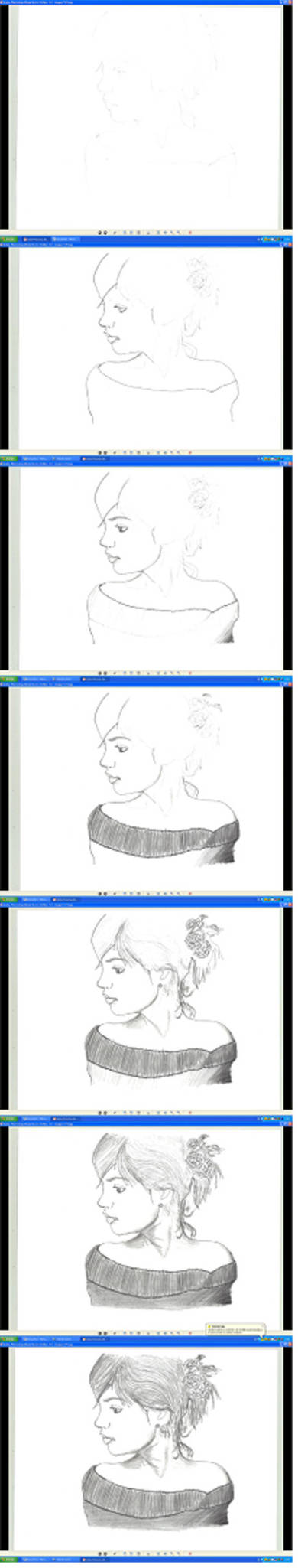 Tutorial Drawing: Oona by Kawekaweau on DeviantArt
