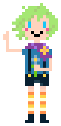 Pixel Asuka - Request by iamnotapixelartist