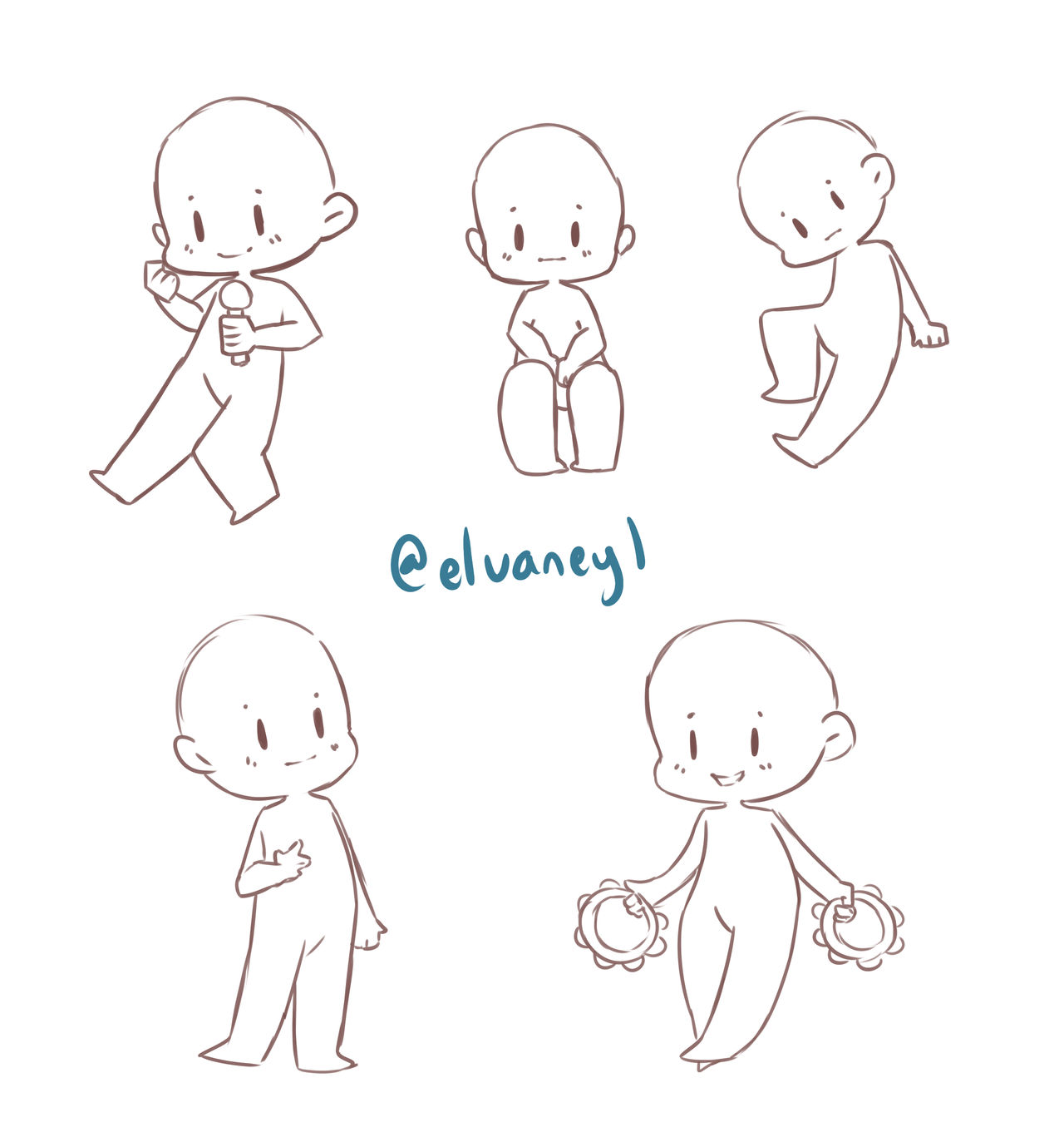 Top 99 hình ảnh chibi cute poses đẹp nhất - tải miễn phí