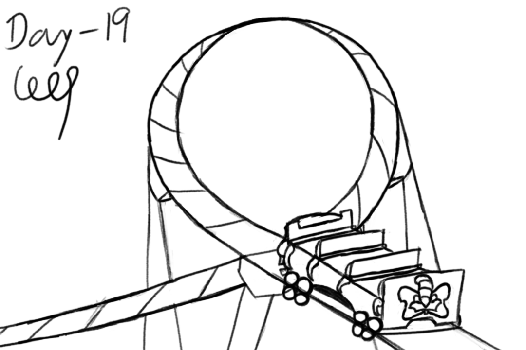 Loopty Loops Universal Rides Day 19 - Loop - Loopty-loop by HTETdrawer on DeviantArt