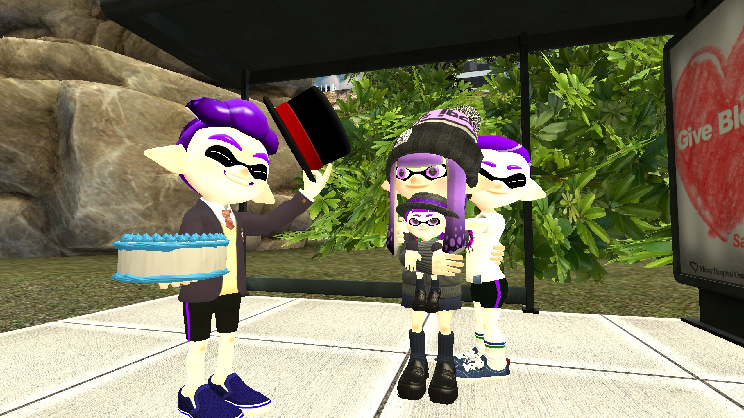 Gmod Mini Inkling Deviantart (GMOD/SPLATOON) HAPPY BIRTHDAY VIOLET INKLING by beemaister on DeviantArt