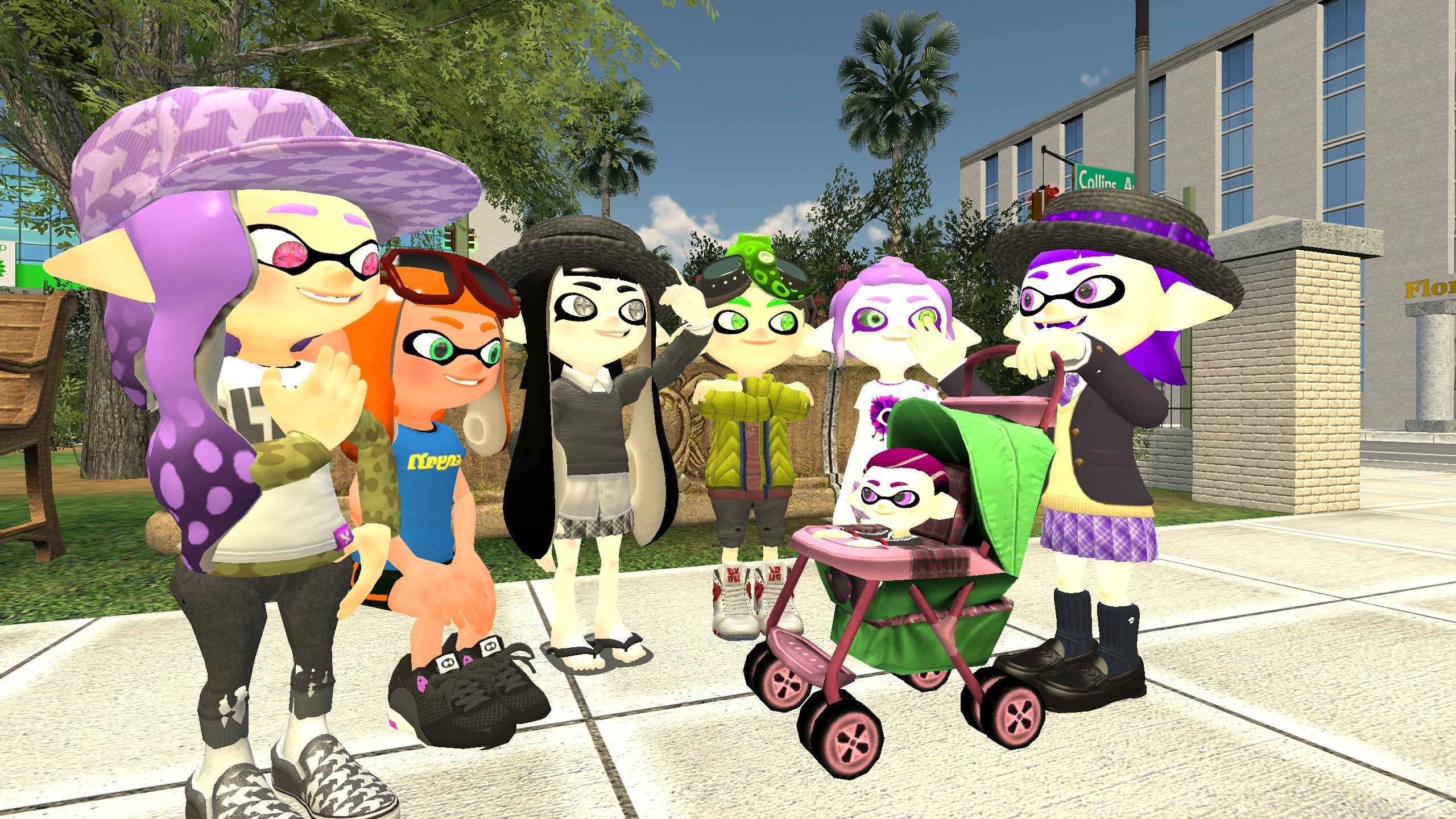 (GMOD/SPLATOON) Hanging out with future friends by beemaister on DeviantArt