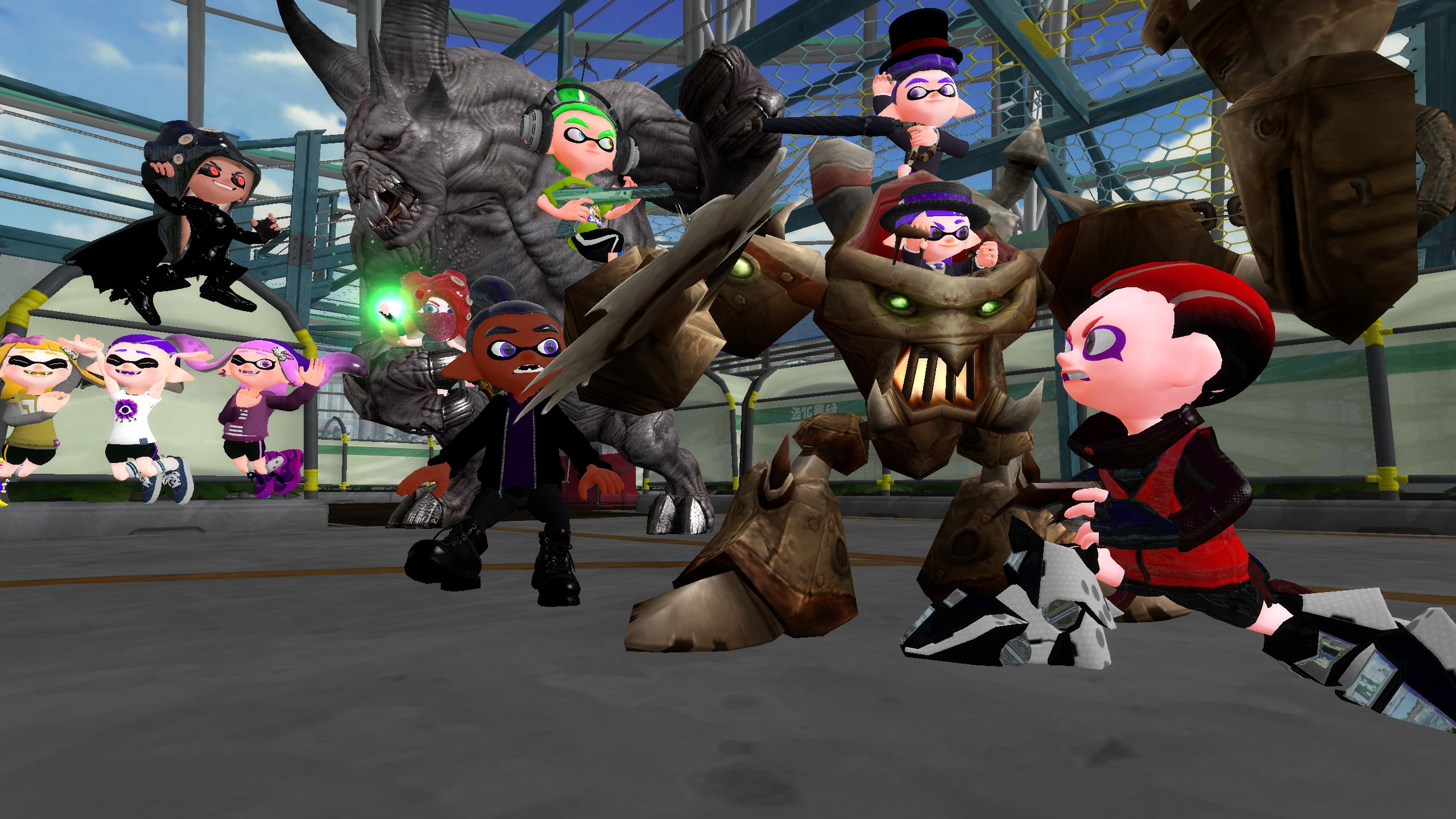 (GMOD/SPLATOON) Splatoon Fresh Fighters by beemaister on DeviantArt