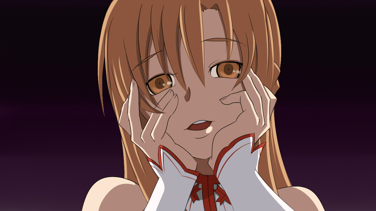 Asuna Yuuki 2 Anime Face Spam Per AI by Sangued on DeviantArt