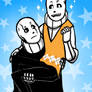 Undertale and Underswap Gaster