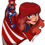Ebonivor (4th of July) by estefaniaart_