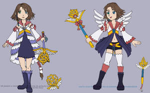 Magical Girl Yuna costumes