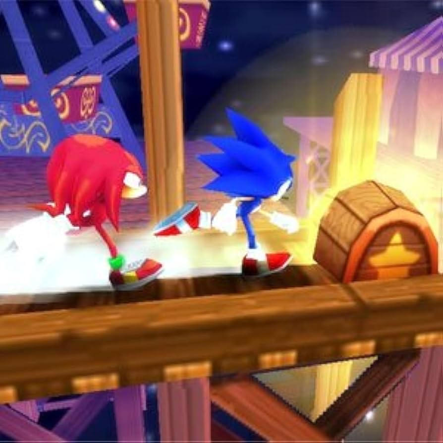 Sonic Rivals Menu Sonic rivals 2 sonic vs knuckles by TraeThe3rd on DeviantArt