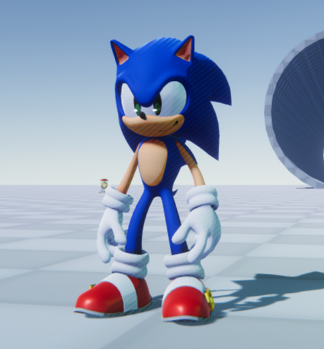 Deviantart Sonic Rig Sonic blender by TraeThe3rd on DeviantArt