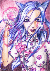 aceo #16 - suji's summoning