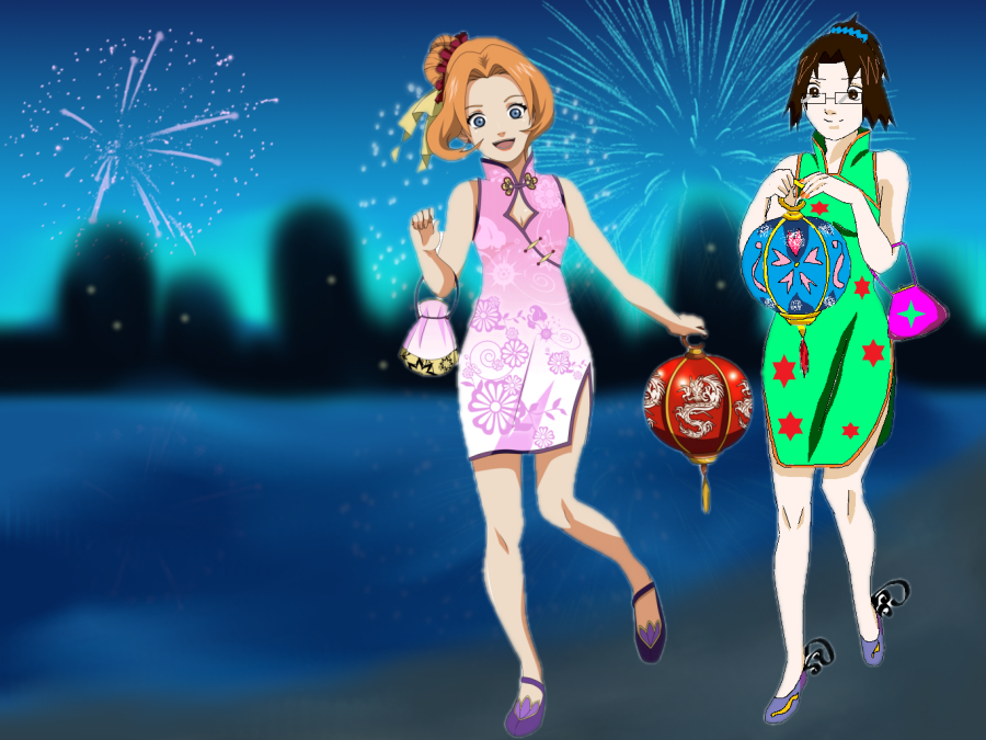 Itasaso and Sawaii new year