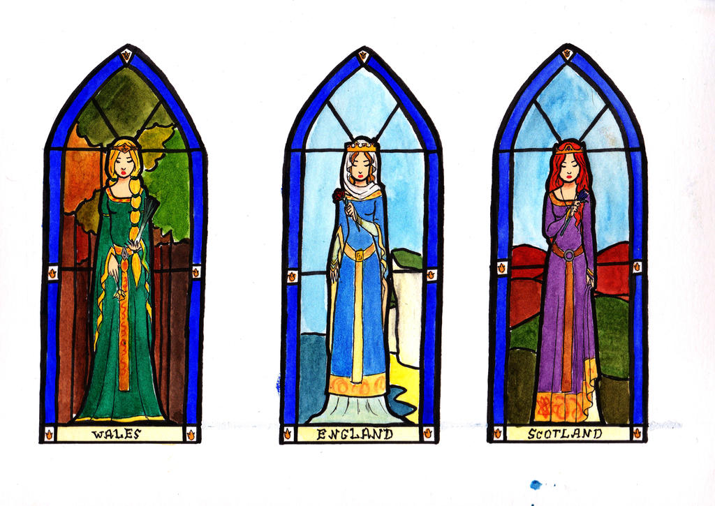 The three holy ladies by Birdy0Fly on DeviantArt