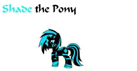 Shade the Pony