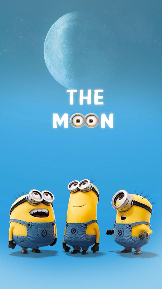 Minions-the-moon2 by chukychuck254 on DeviantArt